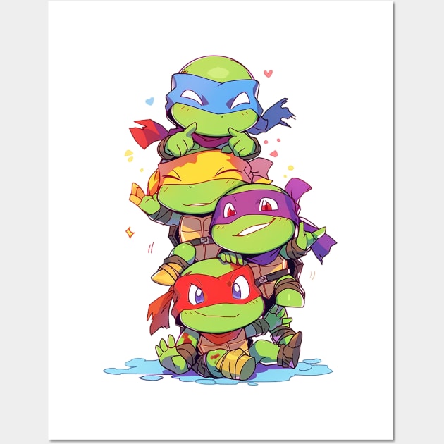 tmnt Wall Art by skatermoment
